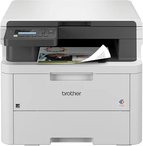 Brother HL-L3300CDW Impresora multifunción digital inalámbrica a color con salida de calidad láser, copia y escaneo, dúplex, móvil | Incluye prueba
