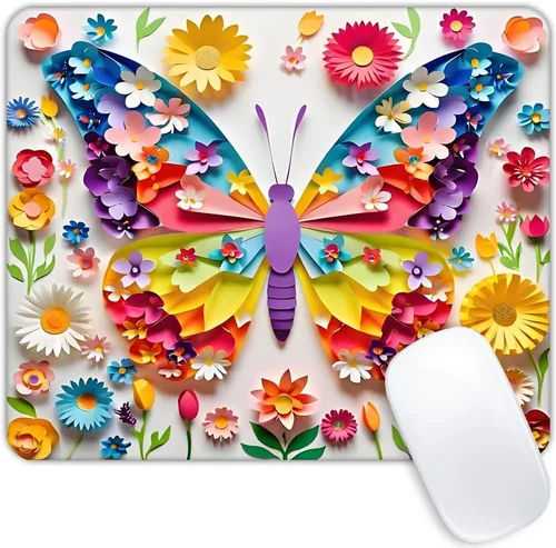 Miniatura 5 de Alfombrilla de mouse avanzada con base de goma antideslizante para computadoras, portátil, oficina, escritorio, accesorios, alfombrilla de mouse