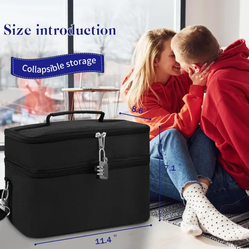 Miniatura 7 de Rsobl Bolsa de almacenamiento de juguetes para mujeres y hombres, bolsa de viaje, bolsa de viaje, bolsas de almacenamiento de juguetes