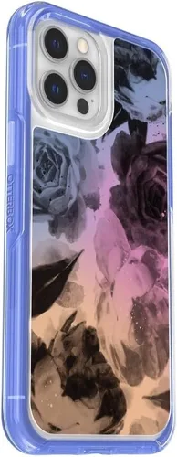 Miniatura 5 de OtterBox iPhone 13 Pro Max y iPhone 12 Pro Max (Solo) - Funda de la Serie Symmetry - Cama de Rosas - Ultra-Elegante - Carga Inalámbrica Compatible
