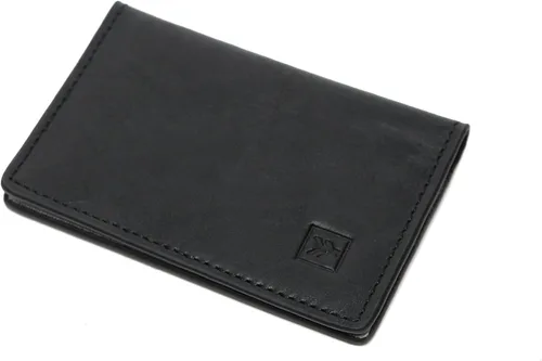Miniatura 2 de Thread Wallets Cartera Bifold Delgada con Bloqueo RFID con Protección de Tarjetas, Negro, Talla única, Minimalista