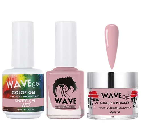 Miniatura 102 de WAVEGEL - Juego de gel de remojo, laca de uñas y polvo acrílico a juego - Colección Simplicity - #P109 Blizzard