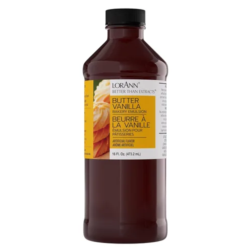 Miniatura 52 de LorAnn Emulsión de frambuesa para panadería, botella de 16 onzas.