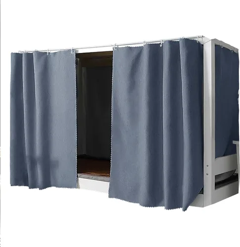 Miniatura 48 de Cortinas para litera individual y doble, cortinas de tienda de campaña para cama, tela a prueba de polvo, cortinas de privacidad para debajo
