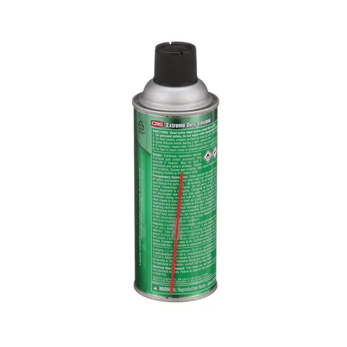 Miniatura 4 de CRC Extreme Duty Lubricante de silicona, 10 onzas Aerosol en lata, transparente/blanco
