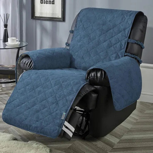 Miniatura 8 de STONECREST - Funda impermeable para silla reclinable, funda de microgamuza para mascotas, funda reclinable que se mantiene en su lugar