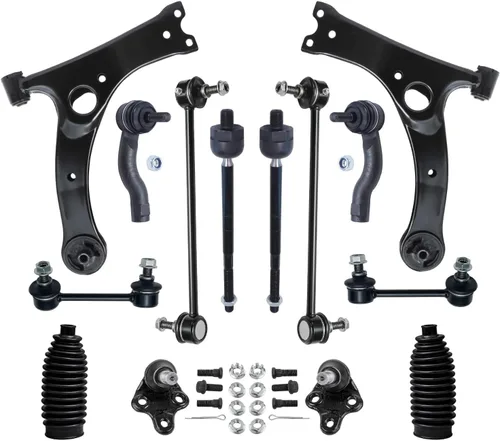 Miniatura 29 de Detroit Axle - Kit de suspensión frontal de 16 piezas para RWD Chrysler 300 Dodge Charger Challenger Magnum 6 brazos de control con rótulas 2
