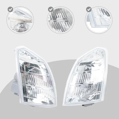Miniatura 4 de Luz de esquina para Nissan X-Trail T30 2001-2006 parachoques delantero señal de giro lámpara 26175-EQ600 26170-EQ600 izquierda y derecha