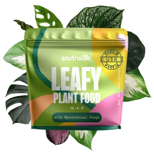 Alimento para plantas frondosas con hongos micorrízicos - Uso durante todo el año - Produce 200 litros de fertilizante suave para plantas de