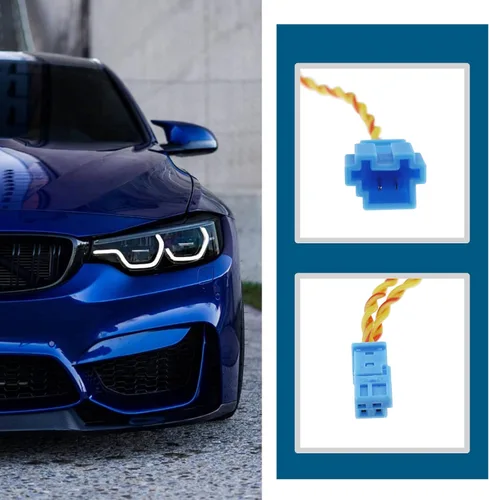 Miniatura 3 de 2 piezas de arnés de cableado de altavoces compatibles con BMW X1/X3/X5 F10/F18/F30/F20/E60/E90/E70