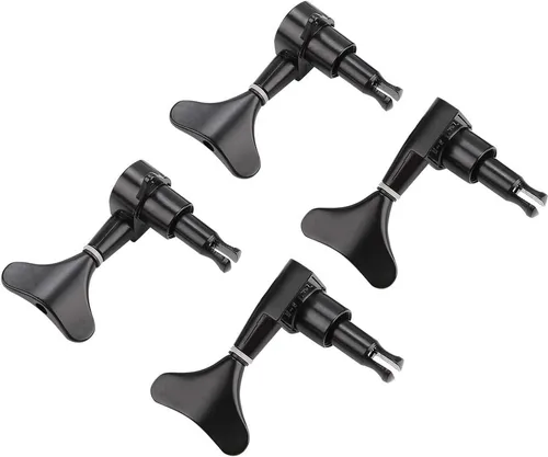 Miniatura 8 de VBESTLIFE 2L 2R cabezas de máquina de bajo eléctrico, clavijas dominantes selladas de afinación de la cuerda del sintonizador para bajo eléctrico