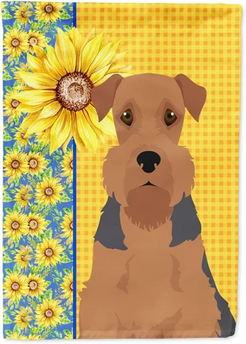 Miniatura 88 de Caroline's Treasures WDK5331CHF - Bandera de verano con diseño de girasoles rojos y blancos, manga grande, para porche, para colgar en la pared