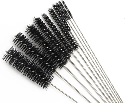 Miniatura 7 de Eboot 10 cepillos de limpieza de tubos de 8.2 pulgadas, cepillo limpiador de nailon para fregadero, cepillos de limpieza de tuberías de drenaje