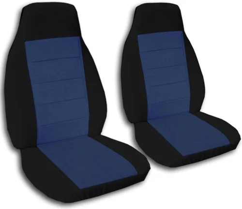Miniatura 14 de TOTALLY COVERS Compatible con Ford F-150 F-250 F-350 de 1992-1998 con dos tonos para asiento de camión (sillas capitanes/cubos) con reposabrazos