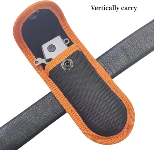 Miniatura 6 de Funda de nailon para Gerber MP600 multiherramienta de 5 pulgadas, estuche de transporte horizontal para cuchillos de bolsillo plegable de 5.1 a 5.5
