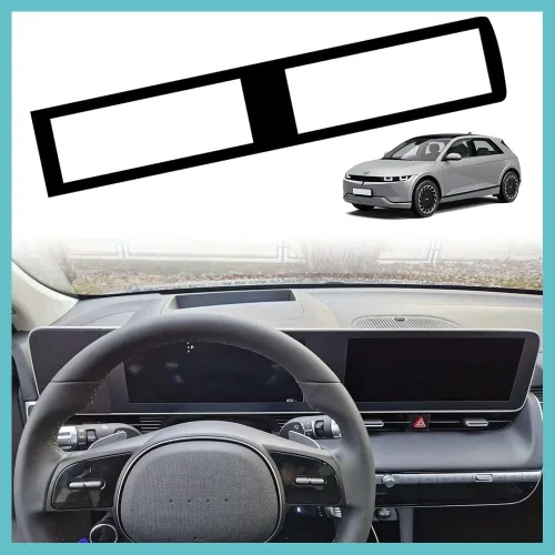 Miniatura 6 de BestEvMod para Accesorios Protector de Bisel de Pantalla Ioniq5, Bisel de Pantalla Táctil de Navegación Compatible con Accesorios Hyundai Ioniq 5