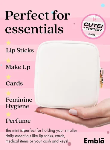 Miniatura 3 de Bolsa de Maquillaje de Viaje Embla Bolsa de Aseo de Viaje, Blanco, Mini, Mini