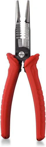Miniatura 12 de NEIKO 01924A Pinzas autoajustables automáticas de 3 en 1 para pelar, cortar y crimpar cables, corta hasta 10 AWG