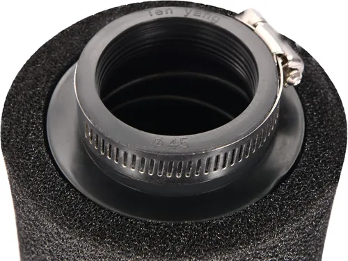 Miniatura 4 de GOOFIT Filtro de aire de doble espuma negro de 1.772 in/1.77 pulgadas, repuesto para filtro de aire de 50 cc, 90 cc, 110 cc, 125 cc, 140 cc, 150 cc