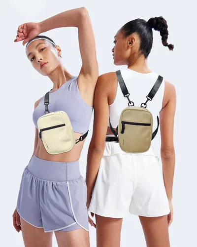 Miniatura 2 de Bandoleras cruzadas para mujer, a la moda, convertibles, multiposición, riñonera para mujer