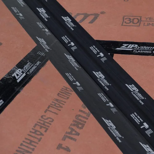 Miniatura 9 de ZIP System Huber Cinta de impermeabilización 6 pulgadas x 75 pies Cinta autoadhesiva para aberturas ásperas de puertas y ventanas (6" x 75')