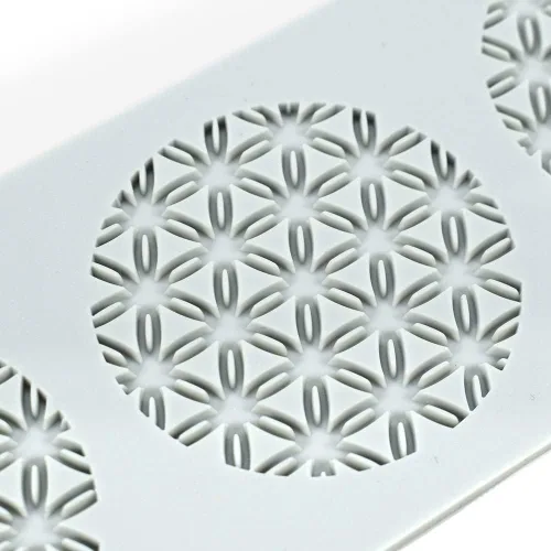 Miniatura 4 de Moldes de silicona 3D de hojas huecas para chocolate, molde de panal, abeja, caramelo, patrón de flores, molde para fondant, decoración de tartas