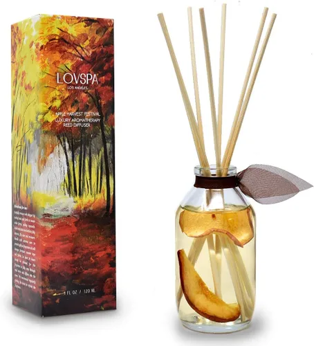 Miniatura 14 de Set de difusor de cañas, difusor de aceite perfumado con aroma a ámbar romántico y varillas, accesorios de fragancia para el hogar para decorar