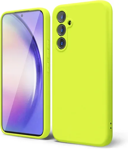 Miniatura 27 de oakxco Funda para teléfono Samsung Galaxy A12 con agarre de silicona líquida, linda delgada fina suave cubierta de gel de goma TPU lisa para mujeres