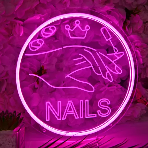 Miniatura 9 de Britrio Letrero de neón Hello Gorgeous para decoración de pared, luz de neón LED rosa, señal de pared de mariposa en forma de corazón