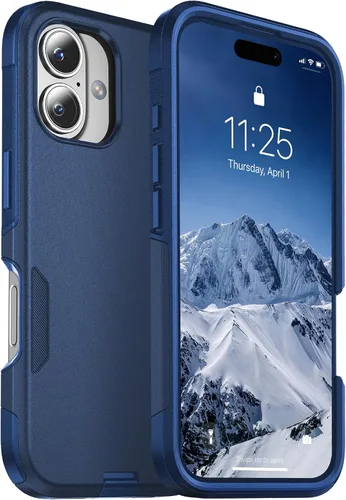 Miniatura 30 de jaroco Funda para iPhone 13 y Funda para iPhone 14 y Funda para iPhone 15 [Protección de Servicio Pesado][Protección contra Caídas de Grado
