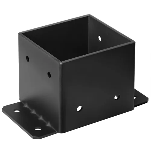 Miniatura 6 de 2 PCS Bases para Postes de 6x6, Soportes para Postes de 6x6 Calibre 8, Anclaje para Postes de Concreto Resistente Soporte de Pérgola para Terraza