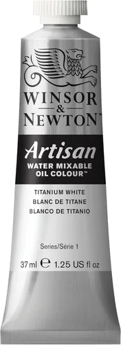 Winsor & Newton Artisan - Pintura al óleo mezclable con agua Titanio Blanco