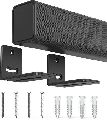 USX MOUNT Soporte para barra de sonido para Samsung, Sony, LG, Vizio, Bose, Onn y más - Soporte universal para barra de sonido debajo de la TV,