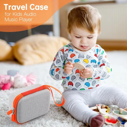 Miniatura 7 de Funda de viaje compatible con Yoto Mini, funda protectora rígida compatible con Mini Player 2024, funda portafolio de tarjetas de audio para niños