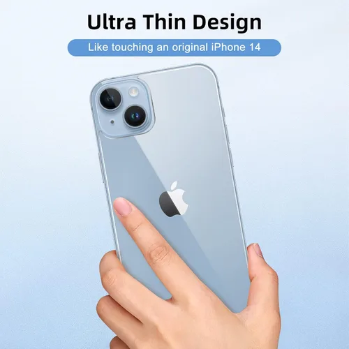 Miniatura 4 de [Paquete de 3] Protector de pantalla para iPhone 14, protector de cámara iPhone 14, protector de pantalla frontal y trasera de vidrio templado