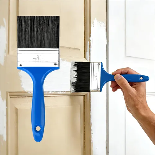 Miniatura 9 de King Origin - Brocha de pintura de 3 pulgadas, 1 paquete, pincel ancho para pintar paredes y superficies grandes, muebles, manualidades, pincel