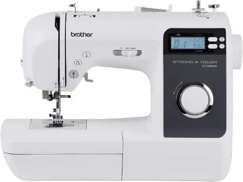 Miniatura 2 de Máquina de Coser Brother ST150HDH, Fuerte y Resistente, 50 Puntadas Incorporadas, Pantalla LCD, 9 Prensatelas Incluidos y Mesa Ancha para Máquina