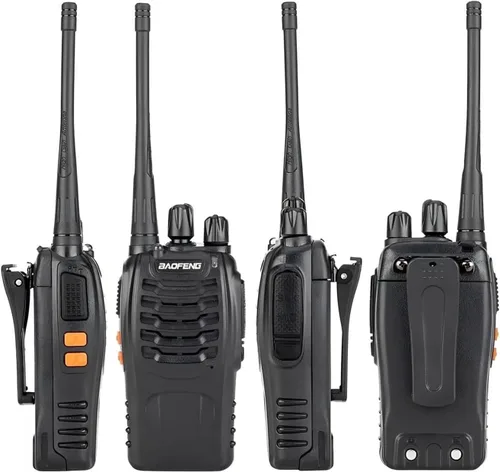 Miniatura 5 de Walkie Talkies Baofeng Radio 888S recargables de largo alcance con auriculares para adultos, radios de 2 vías, walkie talkies para niños, paquete