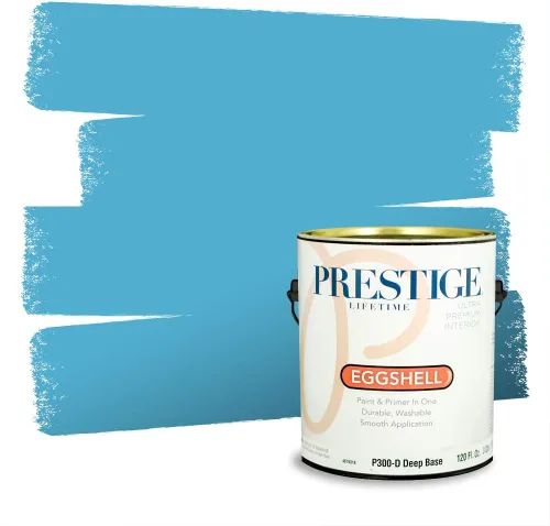 Miniatura 91 de Pintura Exterior + imprimación PRESTIGE, todo-en-uno, 1 galón, acabado mate, color comparable al Valspar* Royal Gray* VS151-Gris real