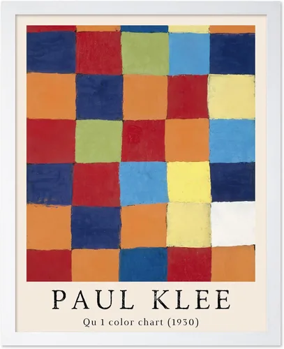 Miniatura 47 de Poster Master Póster vintage de Paul Klee – Impresión retro de cómicos – Arte de dibujo – Arte abstracto – Regalo para hombres y mujeres – Estilo-09