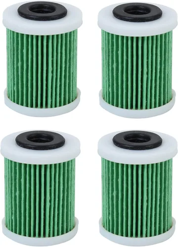 YESAY Paquete de 4 filtros de combustible 6P3-WS24A-00-00 6P3-WS24A-01-00 6P3-24563-00-00 compatibles con Yamaha 150-300HP F150 F200 F250 VF225 F300