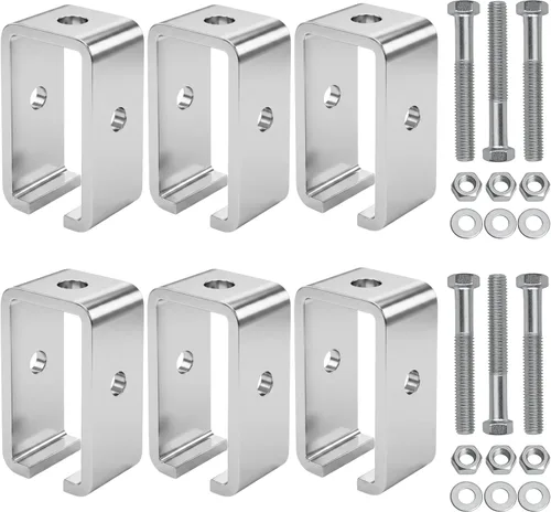 Soporte de suspensión de carril de canal para P1834-EG, soporte de soporte intermedio de 1-5/8 pulgadas x 3-3/4 pulgadas, se adapta a todas las
