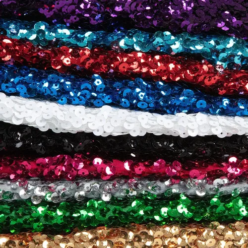 Miniatura 5 de Vestido tipo túnica con lentejuelas brillantes para mujer solo para Kix