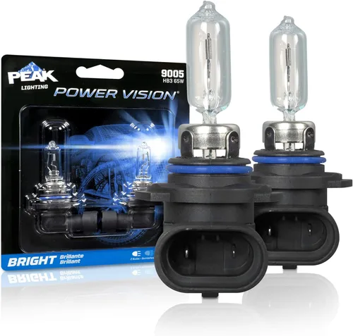 Miniatura 6 de PEAK Power Vision Gold - Linterna frontal de rendimiento automotriz, 9005 HB3, paquete de 2