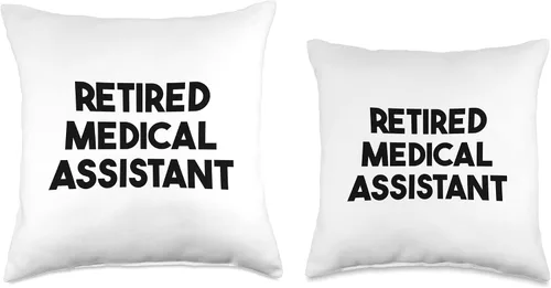 Miniatura 3 de Retired Medical Assistant Throw Pillow