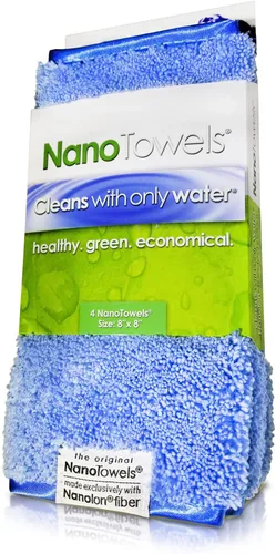 Life Miracle Nano Toallas: increíble tela ecológica que limpia prácticamente cualquier superficie con solo agua. No más toallas de papel o productos