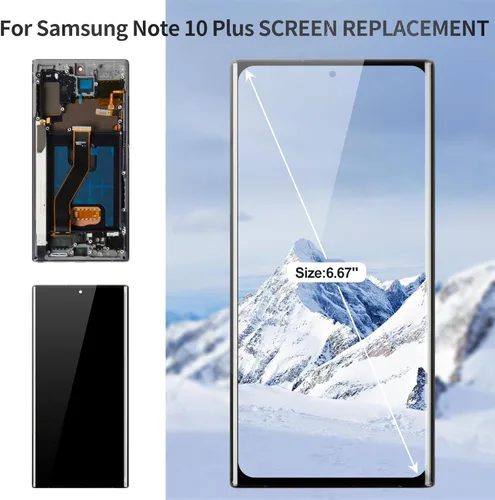 Miniatura 2 de OLED para Samsung Note 10 Plus Reemplazo de pantalla 0.14 oz para Samsung Galaxy Note 10 Plus 0.18 oz LCD Digitalizador Pantalla táctil para Samsung