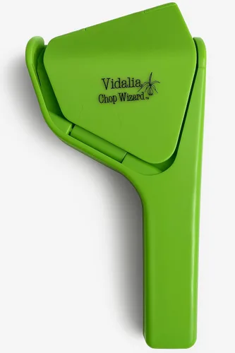 Miniatura 5 de Vidalia Chop Wizard Exprimidor manual de cítricos, prensa de cítricos de mano para limones, limas, naranjas pequeñas, verde