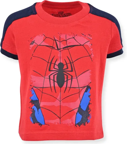 Miniatura 2 de Marvel Spider-Man - Paquete de 3 camisetas de manga corta para niños pequeños y grandes