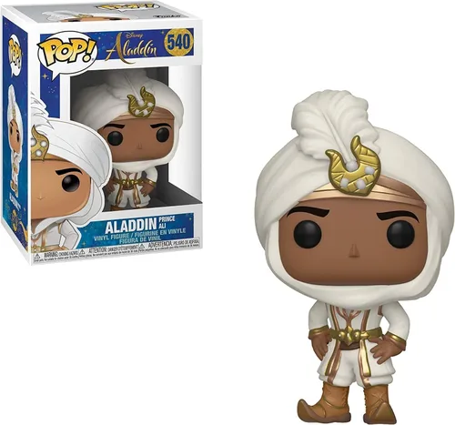 Miniatura 2 de Funko Pop! Vinyl: Disney: Aladdin - Prince Ali 2 - Figura de vinilo coleccionable - Idea de regalo - Producto oficial - para niños y adultos - Fans